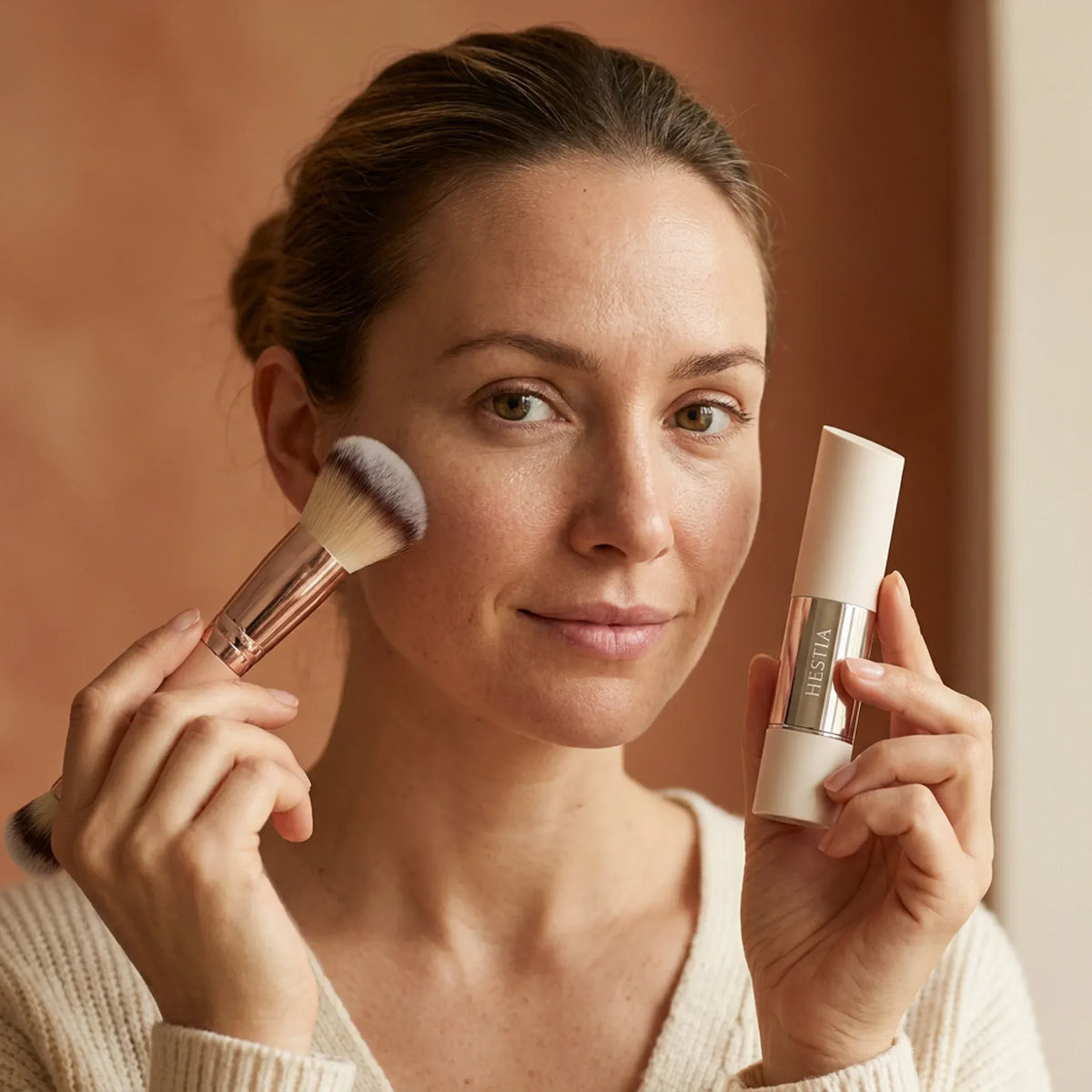 Blend & Lift Dual Brush – Foundation & Concealer